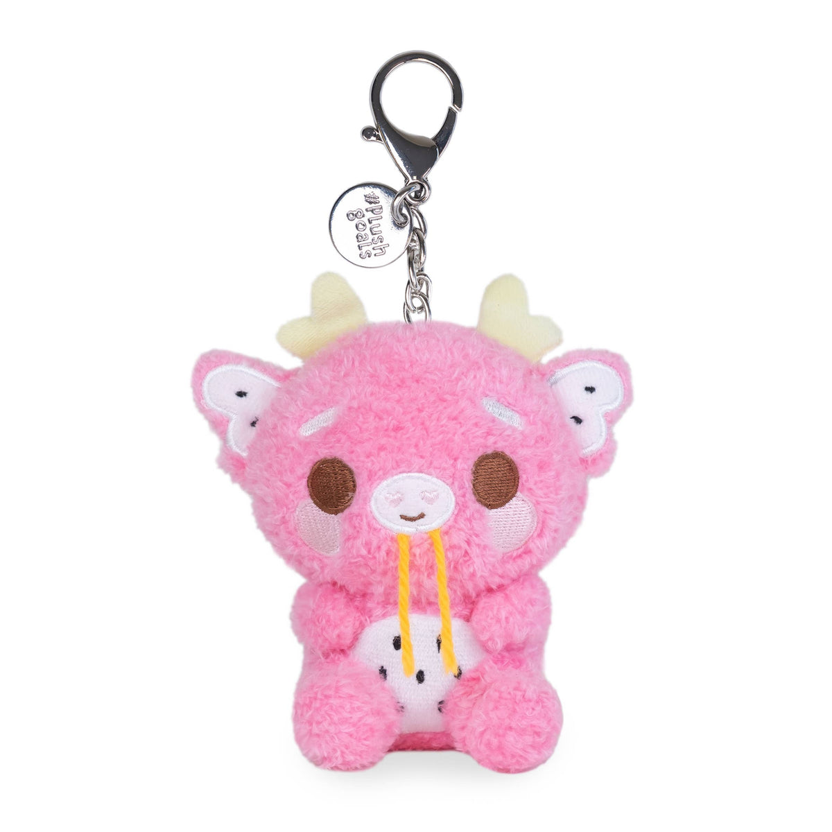 Dorian Pink Dragon Plush Keychain – Kawaii NOLA