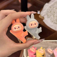 Lafufu Flocked Hair Clip