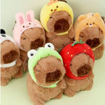 Capybara Plush Keychain