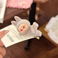 Lafufu Flocked Hair Clip