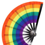 Rainbow Clack Folding Fan