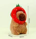 Capybara Plush Keychain