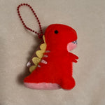 Red T-Rex Dinosaur Mini Plushie
