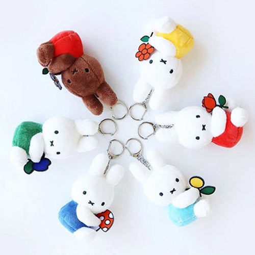 Miffy Plush Keychain