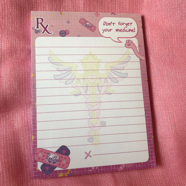 Magical Girl First Aid Notepad