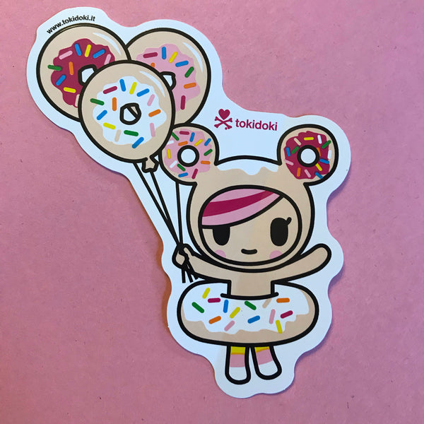 Donutella Balloons Sticker