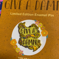 Give a Damn Pin